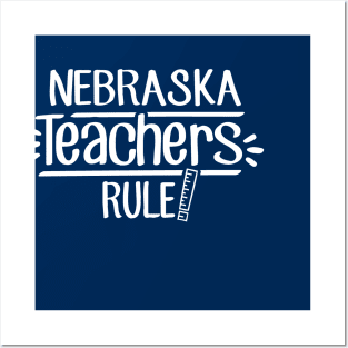 Nebraska Teachers Rule Posters and Art